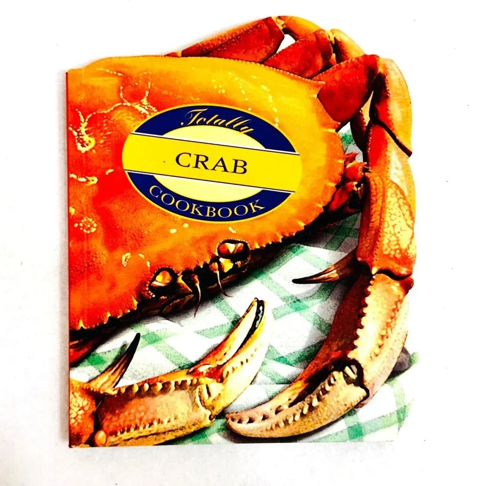 Three Vintage Seafood Mini Board Cookbooks: Shrimp/Lobster/Crab - VGC
